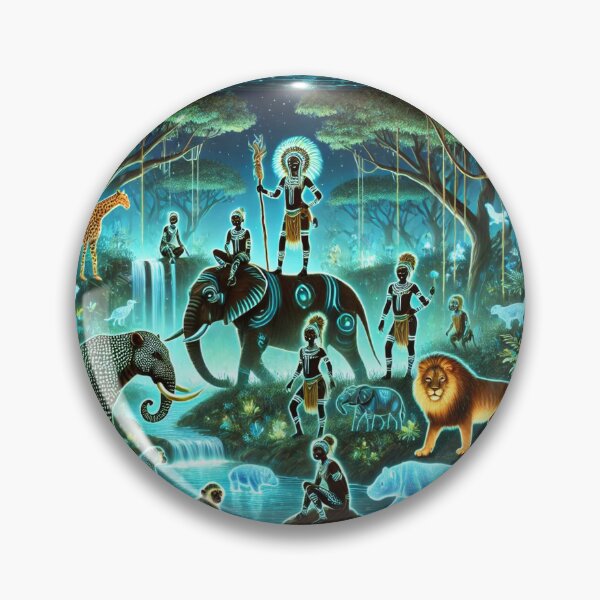 Artikelvorschau, Wächter des biolumineszierenden Dschungels entworfen und verkauft von Meta2Physical.