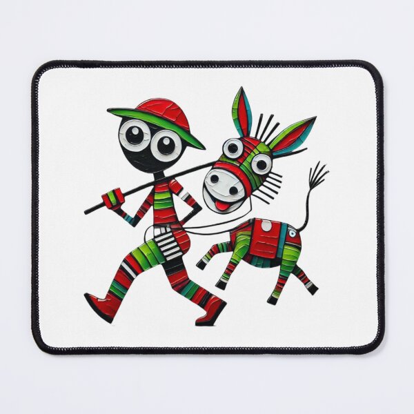 Item preview, Cute, Funny guy with Donkey  designed and sold by Shs-Kenya.