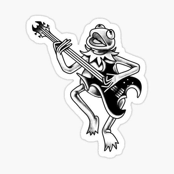 Item preview, Metalhead Kermit designed and sold by Mermelada de Sesos.