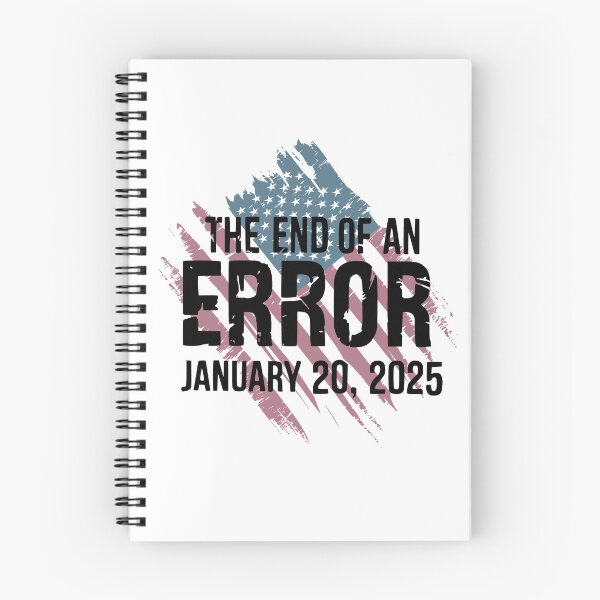 Item preview, President Inauguration Day 2025 America The End of an Error  designed and sold by My Kozy Shoppe.
