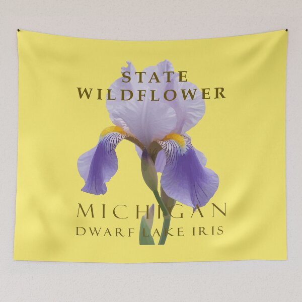 Item preview, Michigan Dwarf Lake Iris Design designed and sold by taiche.
