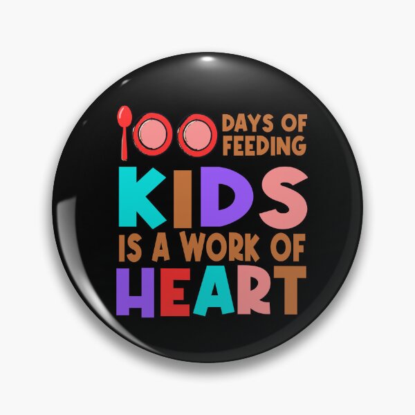 Item preview, 100 Days of Feeding Kids School Canteen Worker Lunch Lady  designed and sold by Colorfulman.