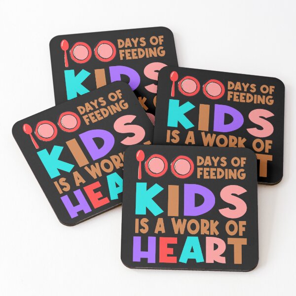 Item preview, 100 Days of Feeding Kids School Canteen Worker Lunch Lady  designed and sold by Colorfulman.