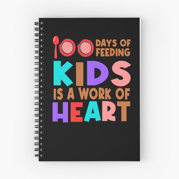 Item preview, 100 Days of Feeding Kids School Canteen Worker Lunch Lady  designed and sold by Colorfulman.