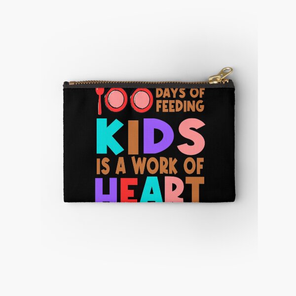 Item preview, 100 Days of Feeding Kids School Canteen Worker Lunch Lady  designed and sold by Colorfulman.