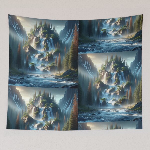 Item preview, Waterfall  designed and sold by AwesomeDigiShop.