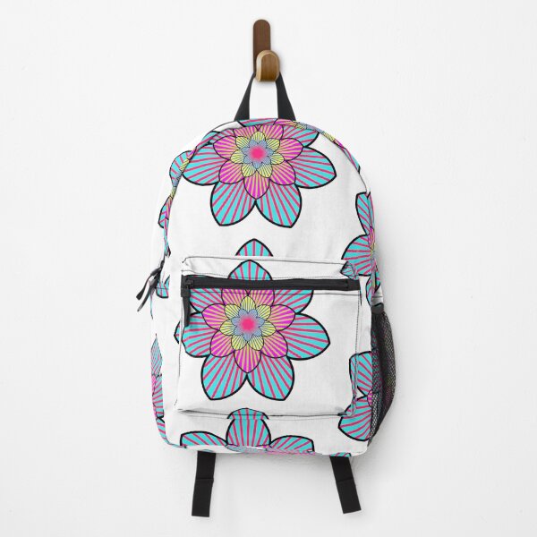 Item preview, Colorful fractal flower designed and sold by The Artless Archer.
