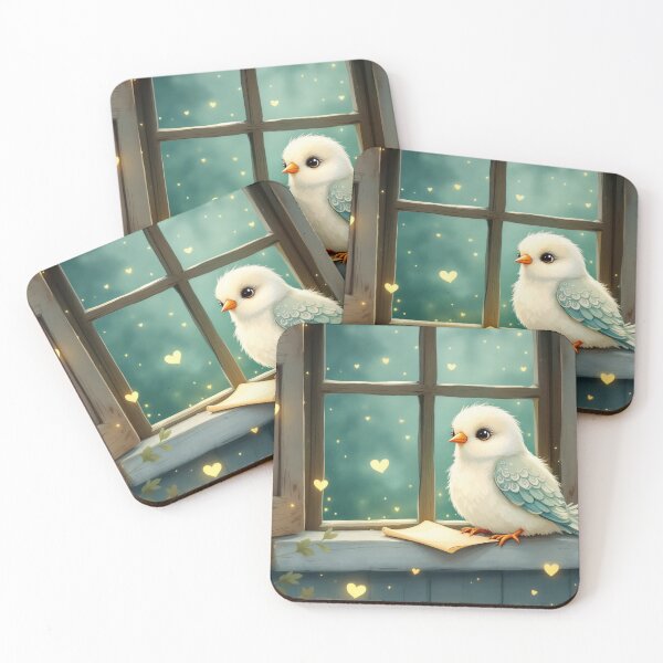 Item preview, Bird and love letter designed and sold by camelsvg.