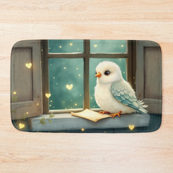 Item preview, Bird and love letter designed and sold by camelsvg.