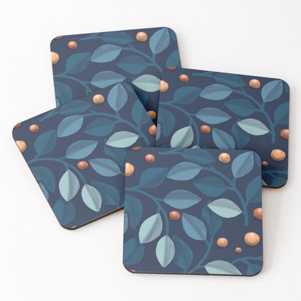 Item preview, blue leaf  designed and sold by raksak.