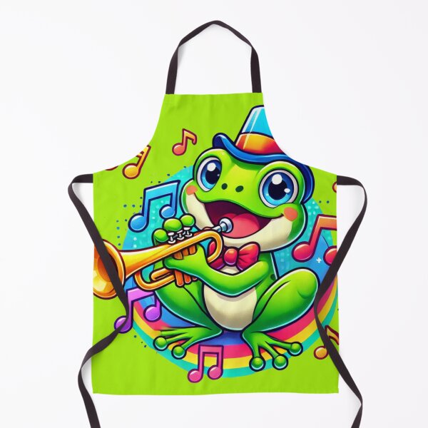 Item preview, Trumpet-Playing Frog Rockstar designed and sold by Nauert's.