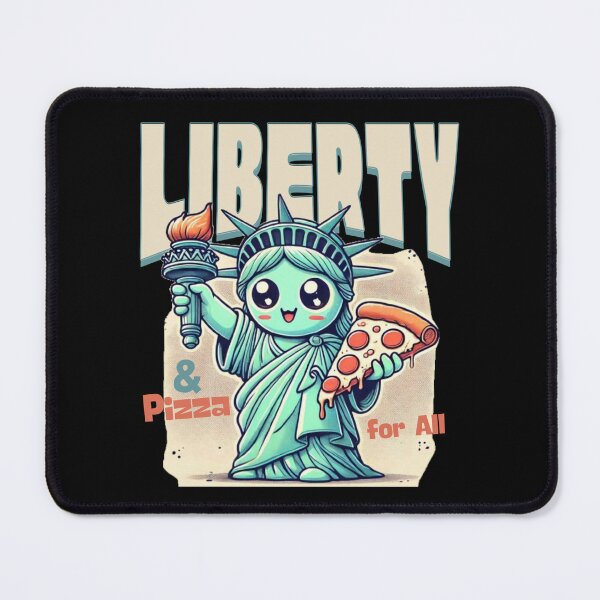 Item preview, Liberty and pizza designed and sold by Peerless-Prime.