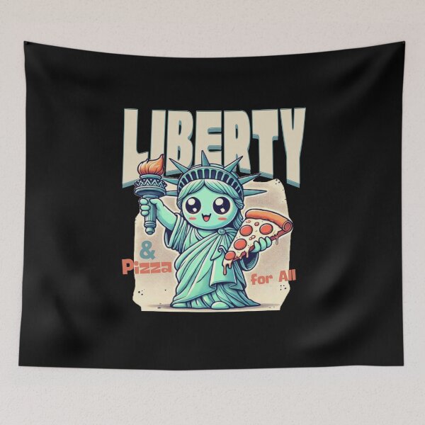 Item preview, Liberty and pizza designed and sold by Peerless-Prime.