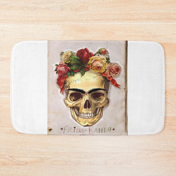 Item preview, Frida Kahlo Skull designed and sold by SummerlandsArt.