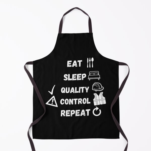 Item preview, Eat Sleep Quality Control Repeat Quality Assurance Quote. designed and sold by Jakubos.