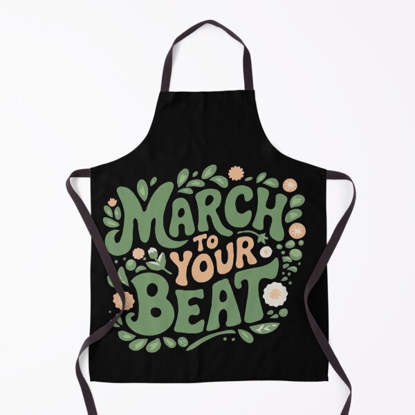 Item preview, March to Your Beat - Inspiring Botanical Typography Design designed and sold by Divelog.