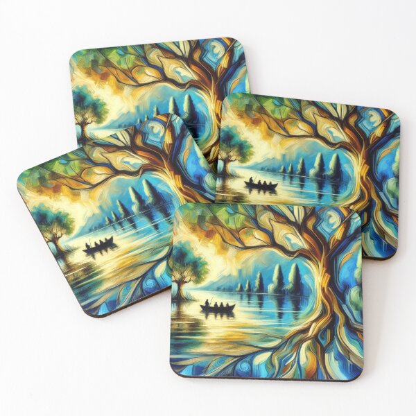 Item preview, Abstract Light at the Lake designed and sold by Sigtrix.
