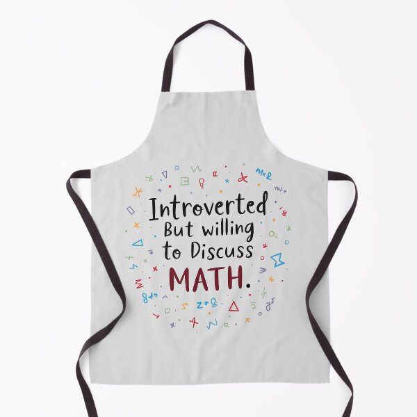 Item preview, Introverted But Willing to Discuss Math designed and sold by Itsheartshop.