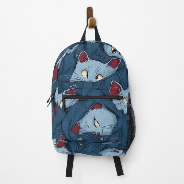 Item preview, Playful Blue Cats Peeking From Denim designed and sold by memememescat.
