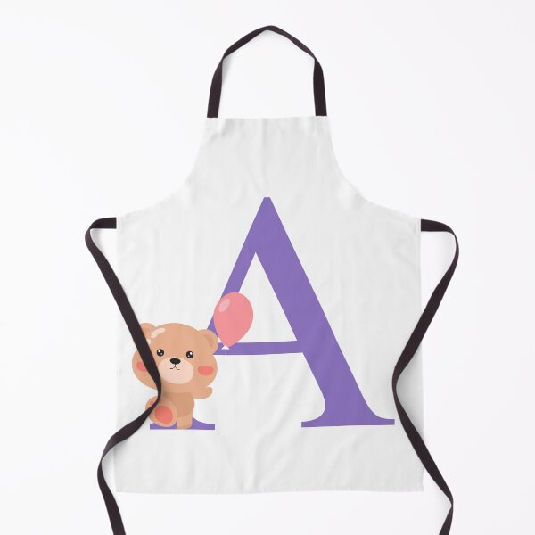 Item preview, Letter A - Cute Monogram - Teddy Bear designed and sold by The Pharma Chemist.