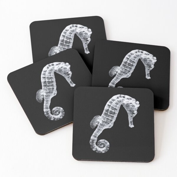 Item preview, Black and White Seahorse designed and sold by Page Photography.