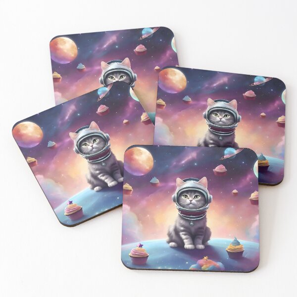 Item preview, Cosmic Kitty designed and sold by Pixel Press Prints.