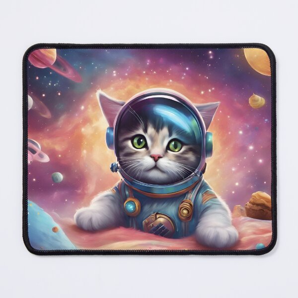 Item preview, Cosmic Kitty designed and sold by Pixel Press Prints.