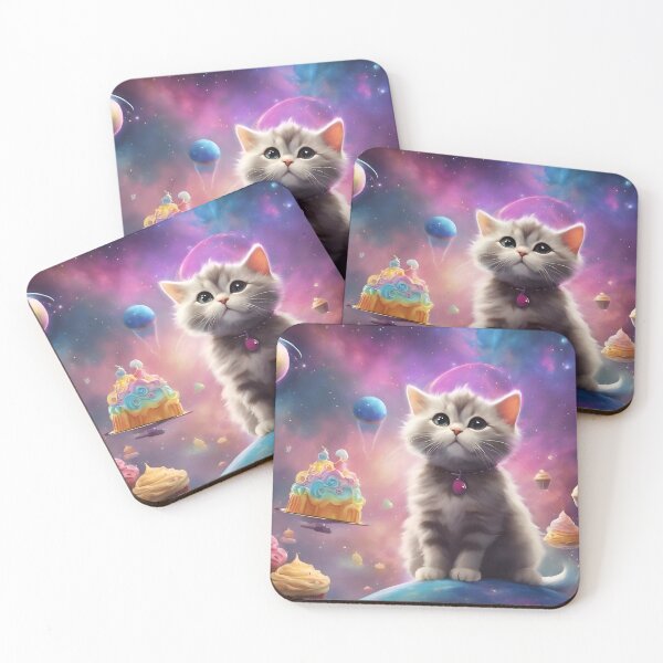 Item preview, Cosmic Kitty designed and sold by Pixel Press Prints.