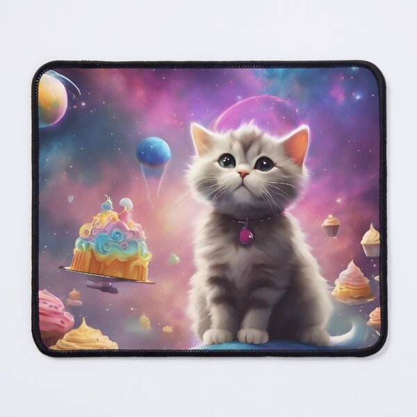Item preview, Cosmic Kitty designed and sold by Pixel Press Prints.