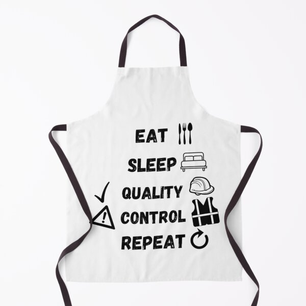 Item preview, Eat Sleep Quality Control Repeat Quality Assurance Quote. designed and sold by Jakubos.