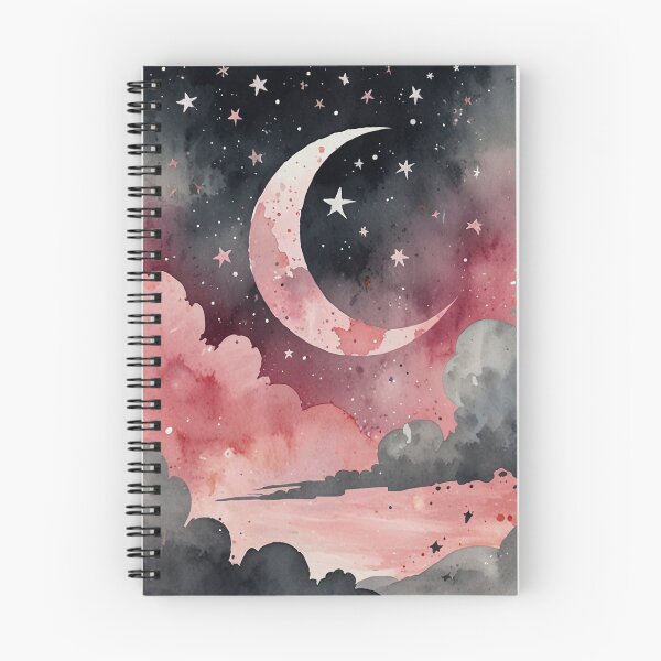 Item preview, Watercolor Moon Stars designed and sold by KungKthulhu.