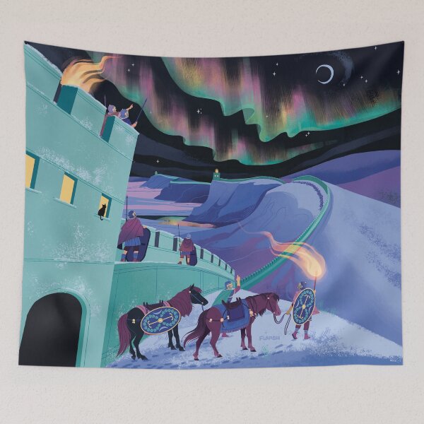 Item preview, Lights Over Hadrians Wall designed and sold by flaroh.
