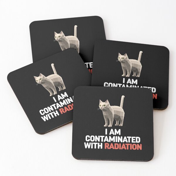 Item preview, I Am Contaminated With Radiation - This funny gift is perfect for fans of dark humor, sci-fi aesthetics, and unique radioactive-themed designs. designed and sold by ZyziowskyArt.