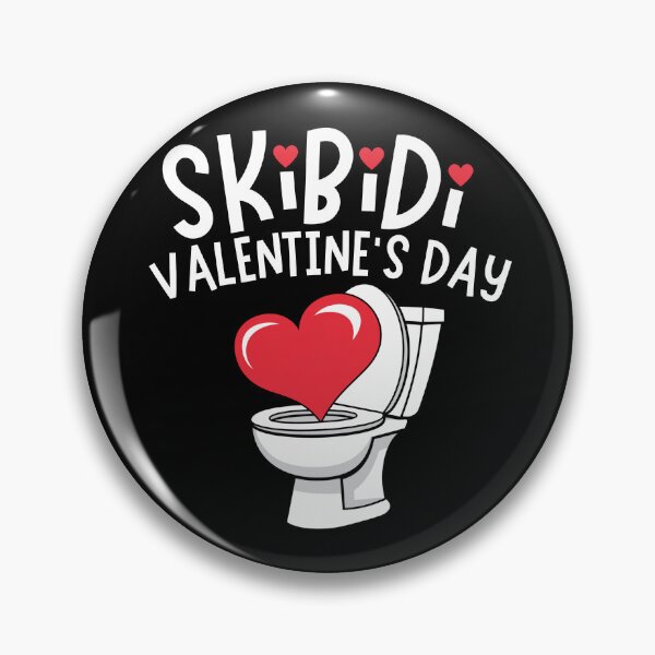 Item preview, Skibidi Valentine's Day - Funny Valentines Day for Middle School designed and sold by BatShirtsCrazy.