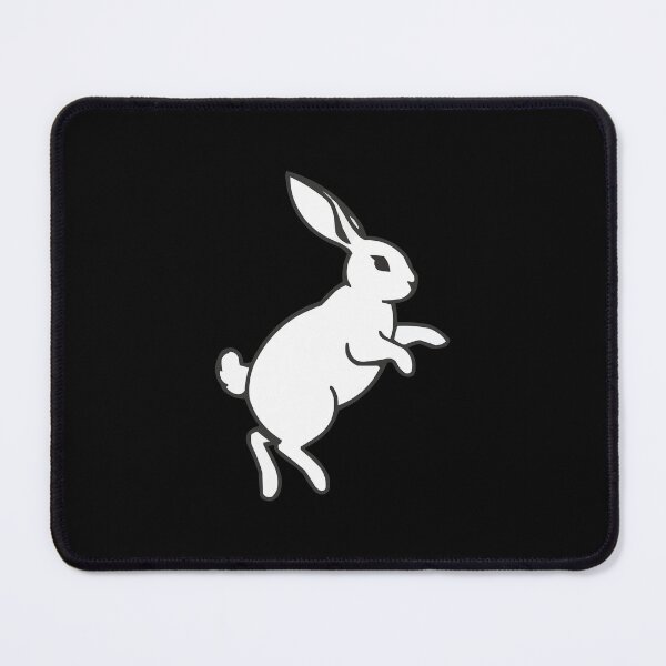 Item preview, Jumping Bunny White Rabbit designed and sold by Getup-clothing.