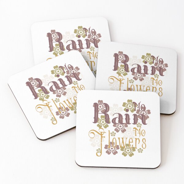 Item preview, No rain no flowers  designed and sold by Zenclover.