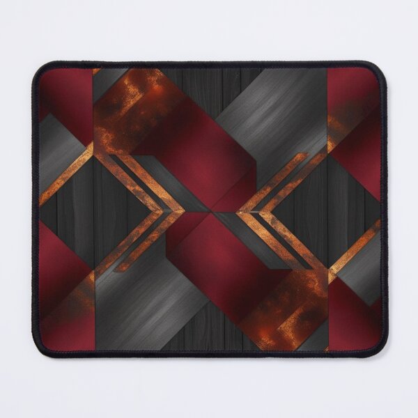 Item preview, Rusty gold and red abstract designed and sold by ArtbyEdith.