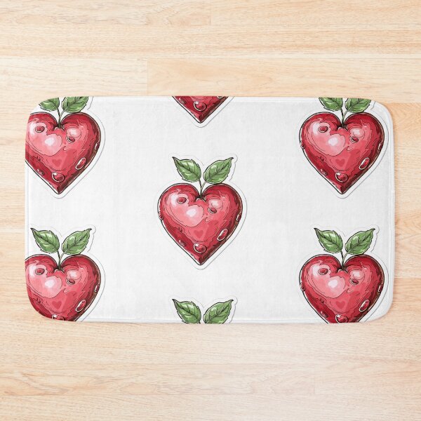 Item preview, apple heart designed and sold by MendaciousMina.