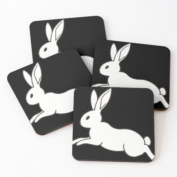 Item preview,  Jumping Bunny White Rabbit designed and sold by Getup-clothing.
