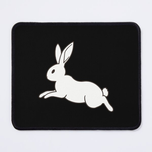 Item preview,  Jumping Bunny White Rabbit designed and sold by Getup-clothing.
