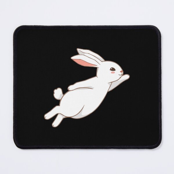 Item preview, Jumping Bunny White Rabbit designed and sold by Getup-clothing.