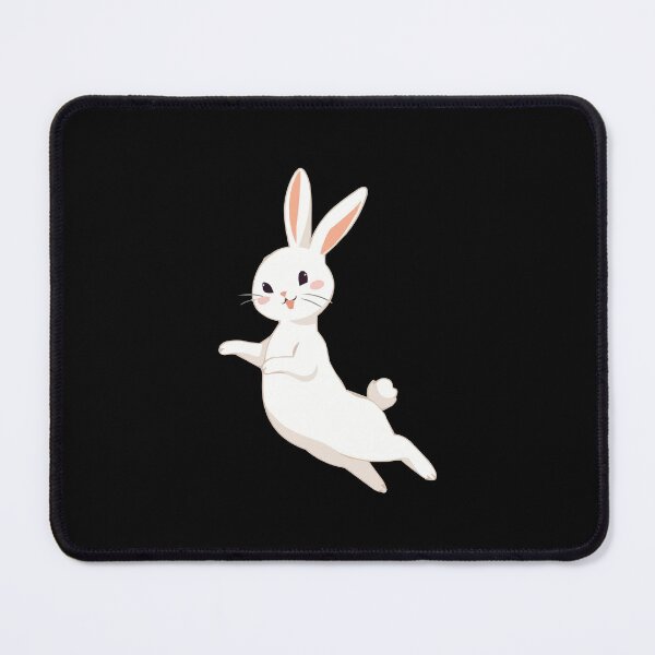Item preview, Jumping Bunny White Rabbit designed and sold by Getup-clothing.