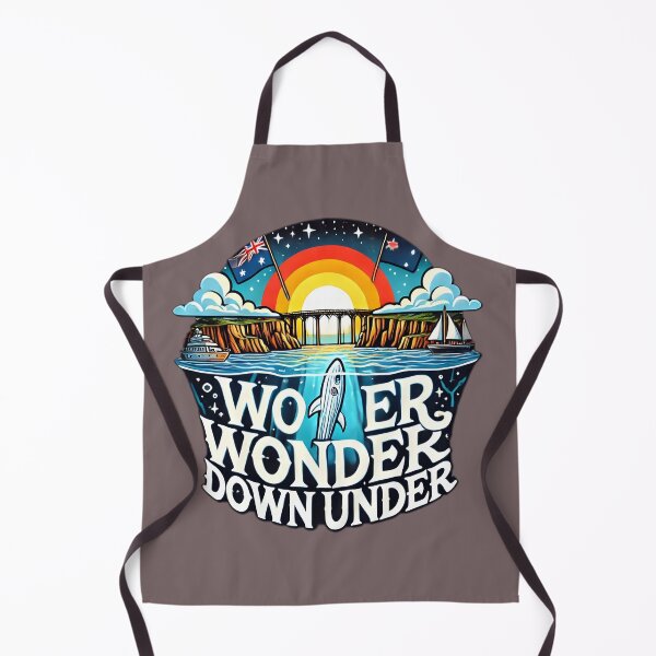 Item preview, Wonder Down Under Sticker designed and sold by NCNGDESIGN.