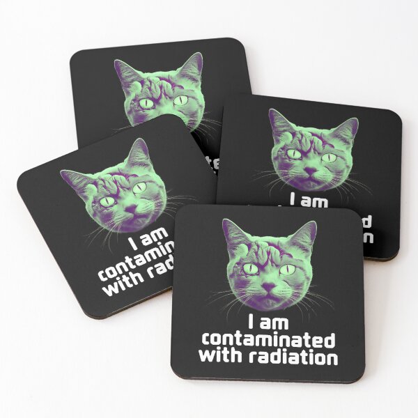 Item preview, I Am Contaminated With Radiation - This funny gift is perfect for fans of dark humor, sci-fi aesthetics, and unique radioactive-themed designs. designed and sold by ZyziowskyArt.