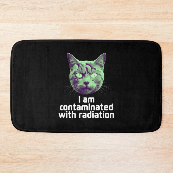 Item preview, I Am Contaminated With Radiation - This funny gift is perfect for fans of dark humor, sci-fi aesthetics, and unique radioactive-themed designs. designed and sold by ZyziowskyArt.