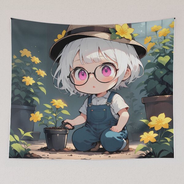 Item preview, The most beautiful flowers in my garden - Cute Professionals Collection - Gardener #1 designed and sold by Second Draft Visuals.