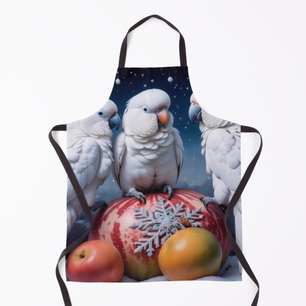Item preview, Three White Parrots designed and sold by M-Y-A-R-T-.