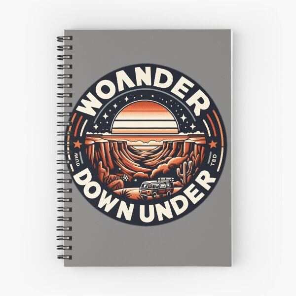 Item preview, Wonder Down Under Sticker designed and sold by NCNGDESIGN.