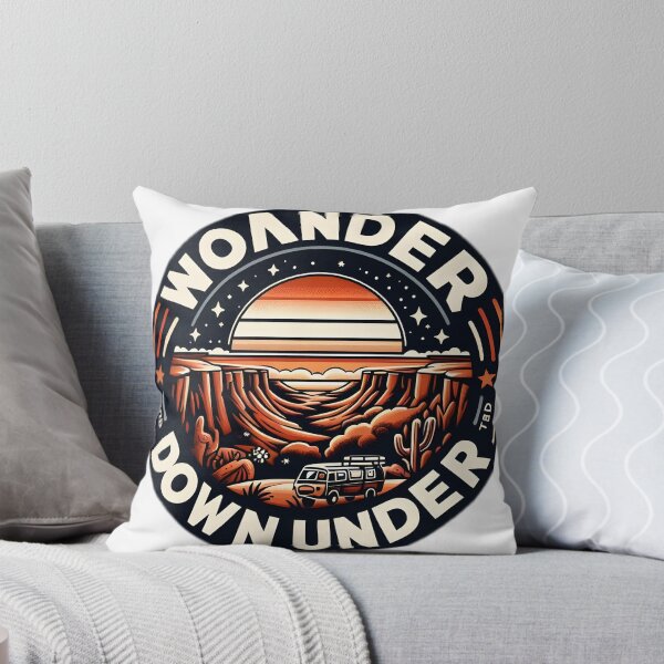 Item preview, Wonder Down Under Sticker designed and sold by NCNGDESIGN.