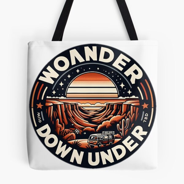 Item preview, Wonder Down Under Sticker designed and sold by NCNGDESIGN.